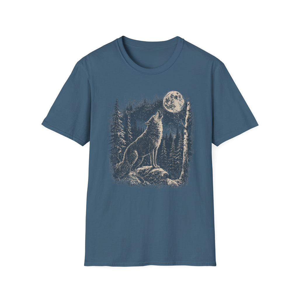90s Wolf Wildlife T-Shirt