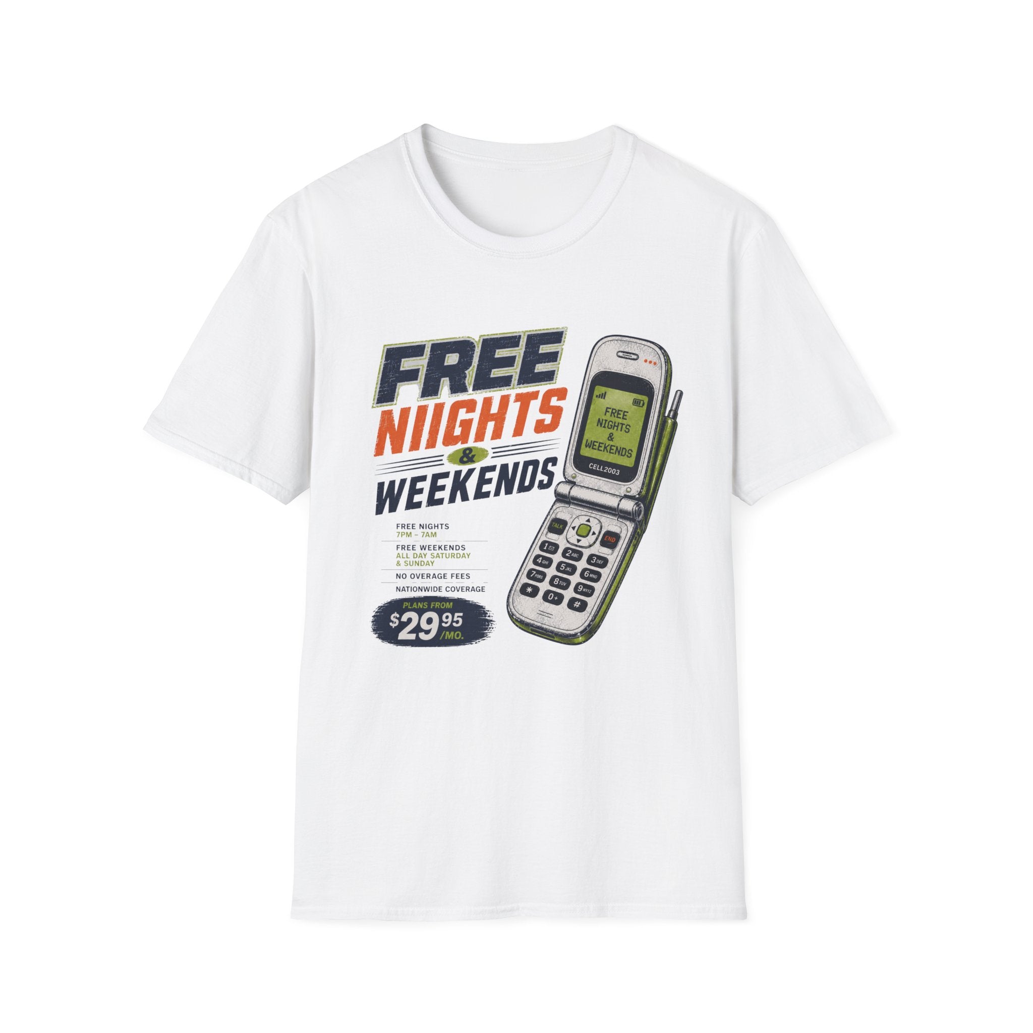 Free Nights And WeekendsT-Shirt