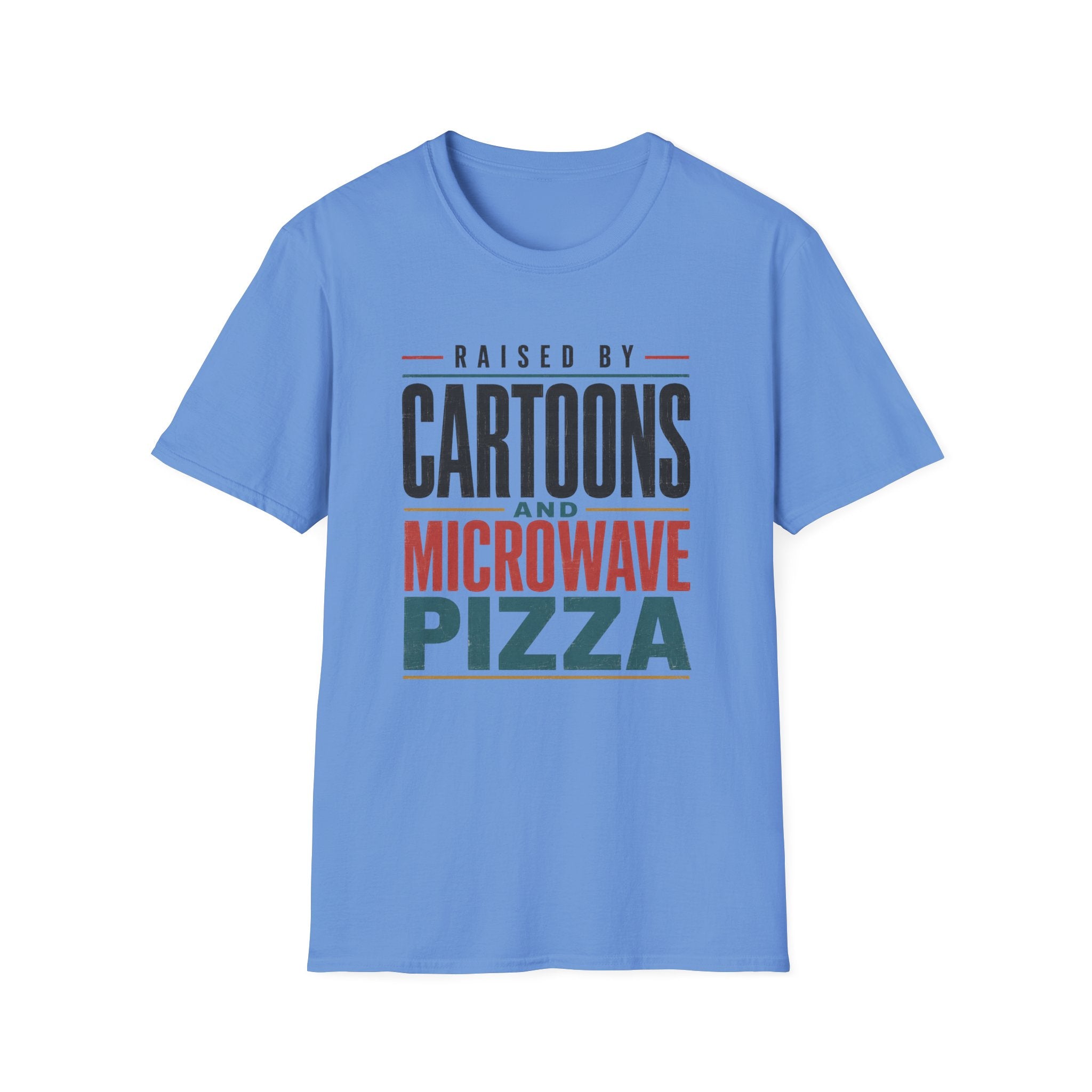 Raise Cartoons Pizza V2 T-Shirt