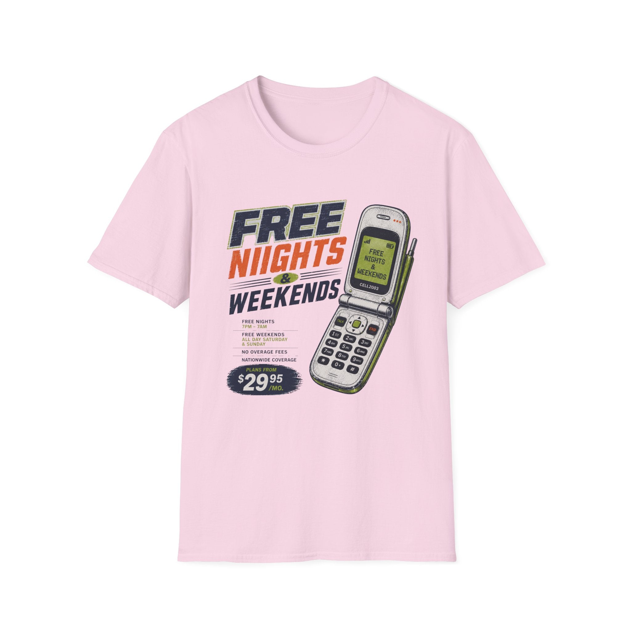 Free Nights And WeekendsT-Shirt