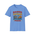 Raised Caertoons Pizza V1 T-Shirt