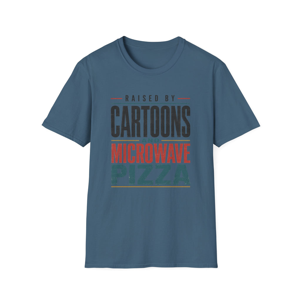 Raise Cartoons Pizza V2 T-Shirt