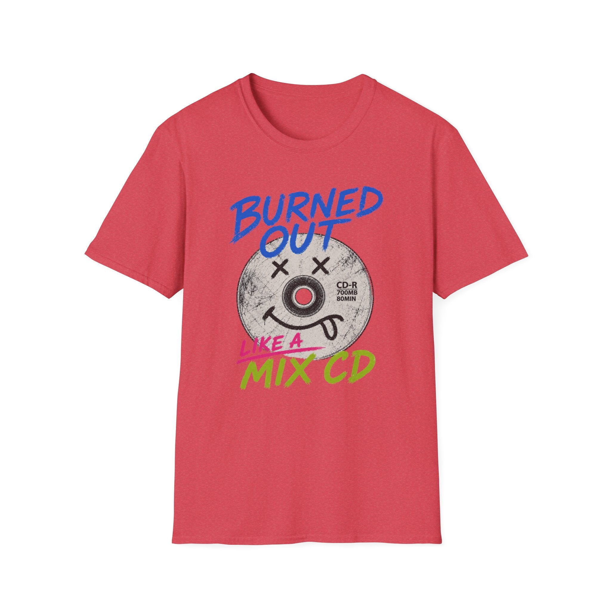 Burned Out Mix CD T-Shirt