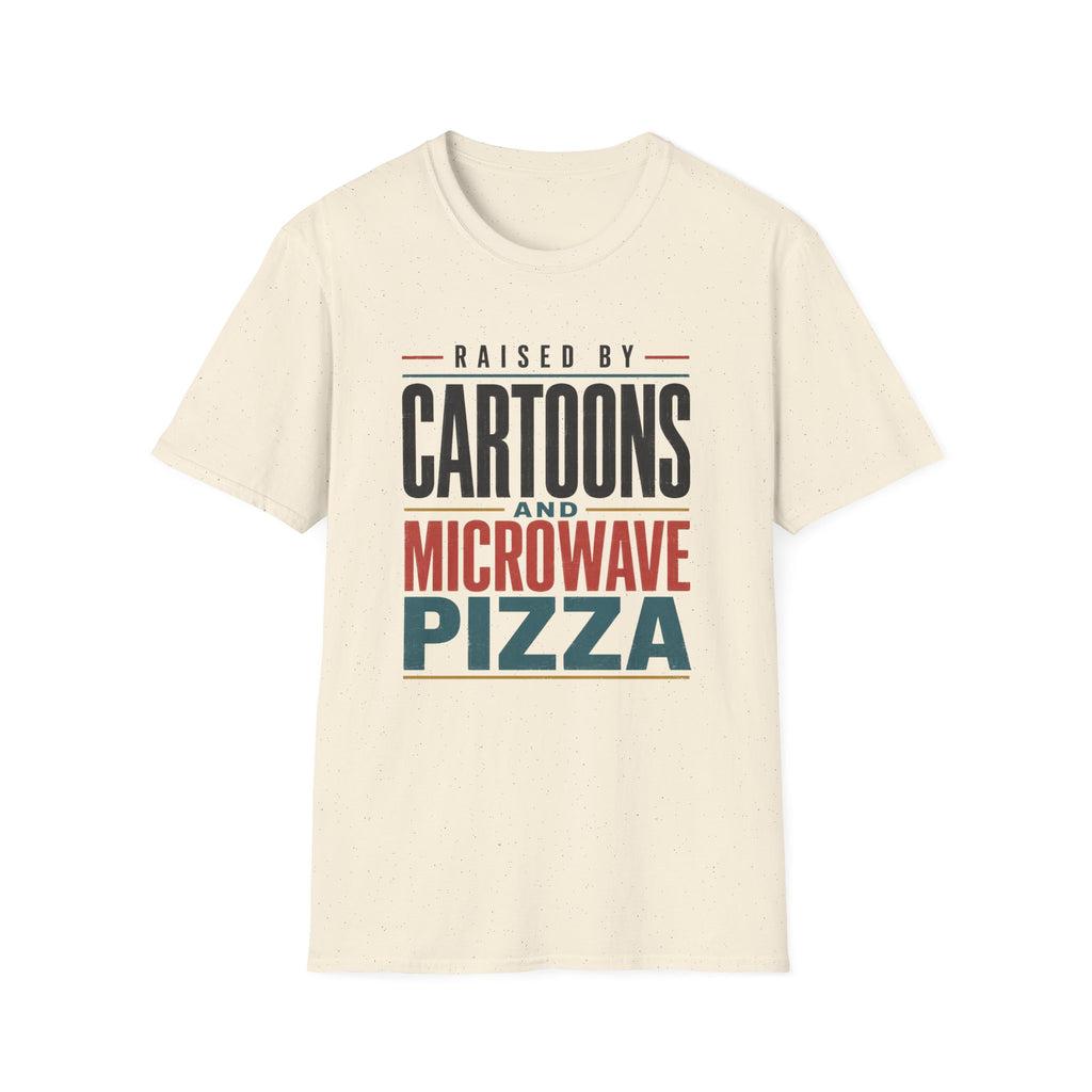Raise Cartoons Pizza V2 T-Shirt