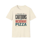 Raise Cartoons Pizza V2 T-Shirt