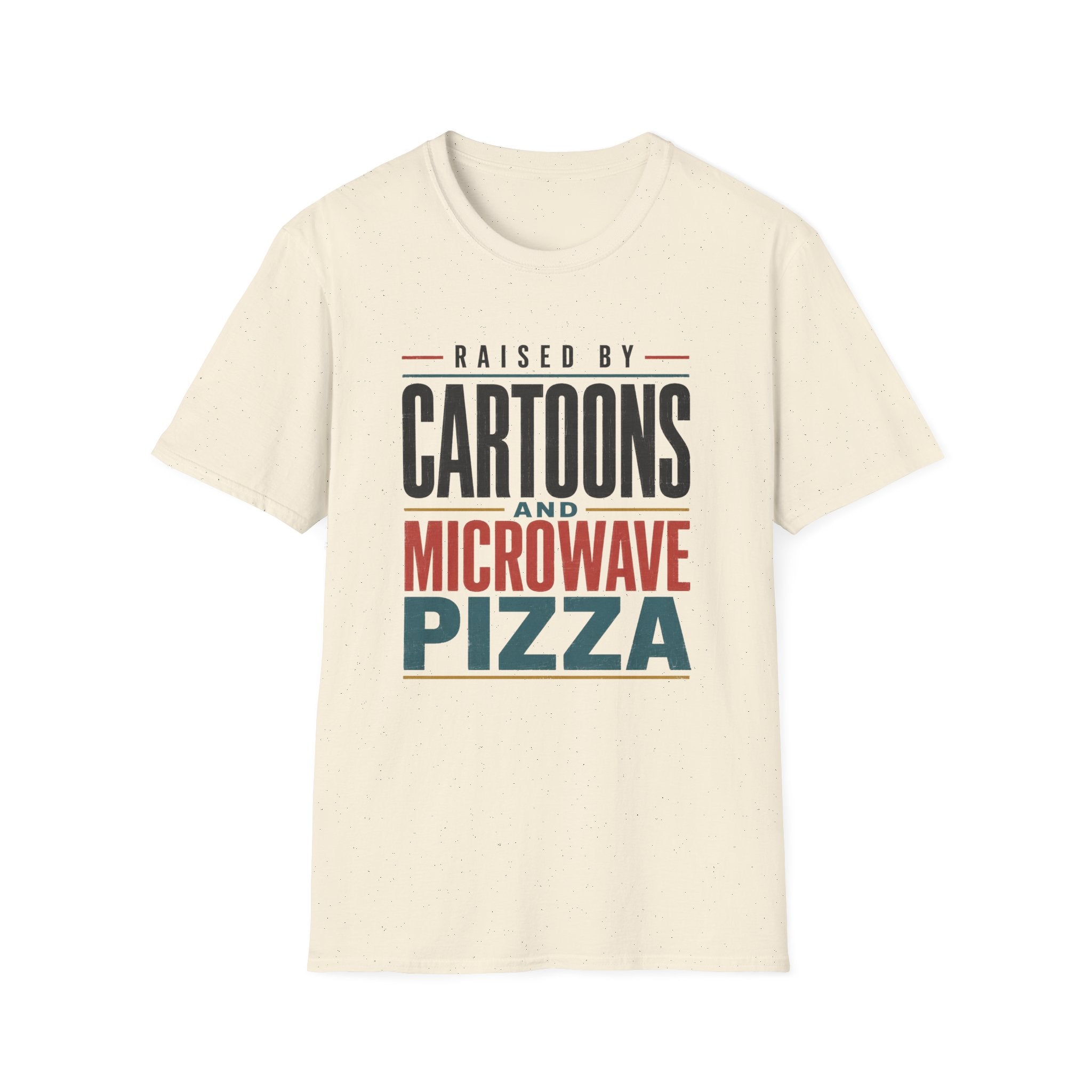 Raise Cartoons Pizza V2 T-Shirt