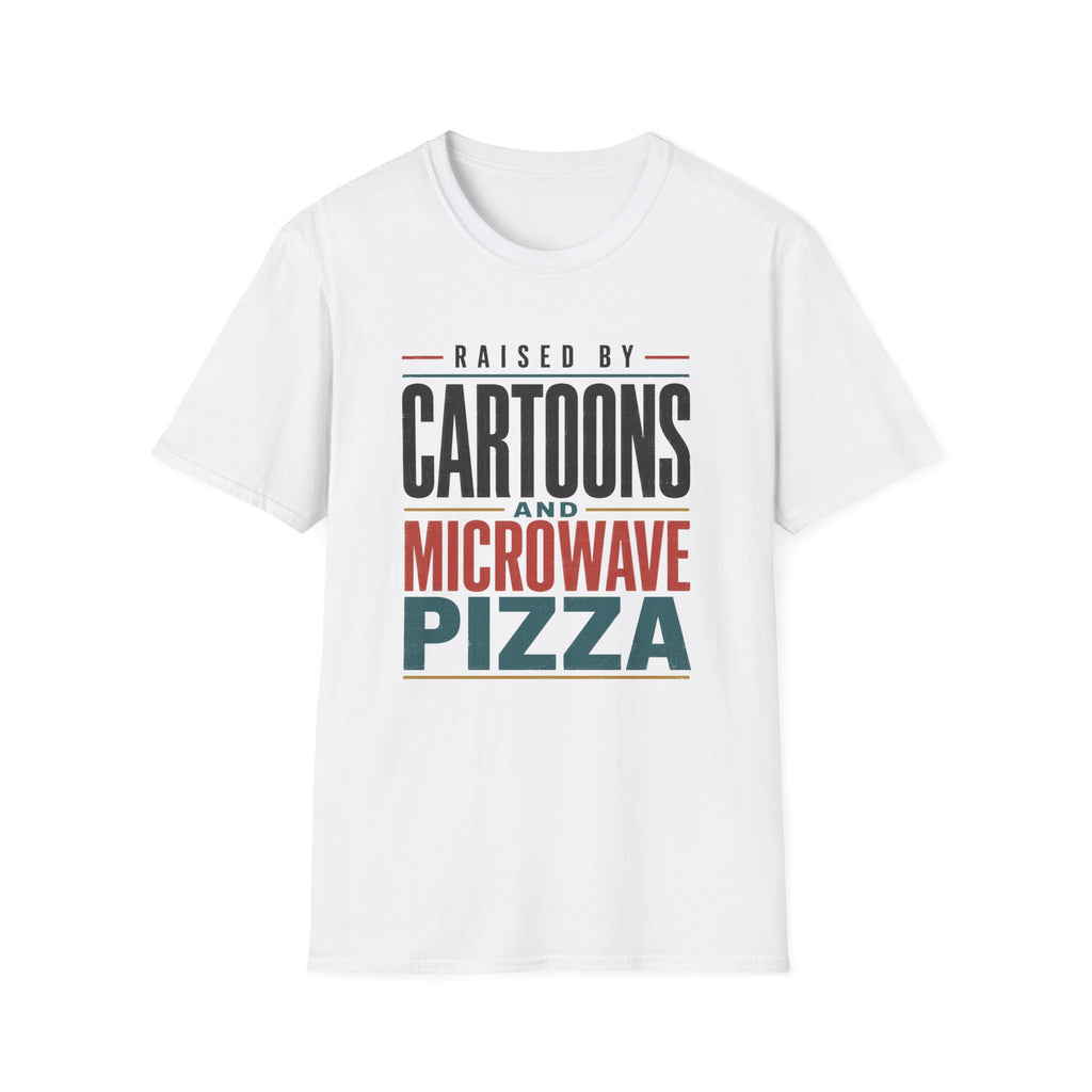 Raise Cartoons Pizza V2 T-Shirt