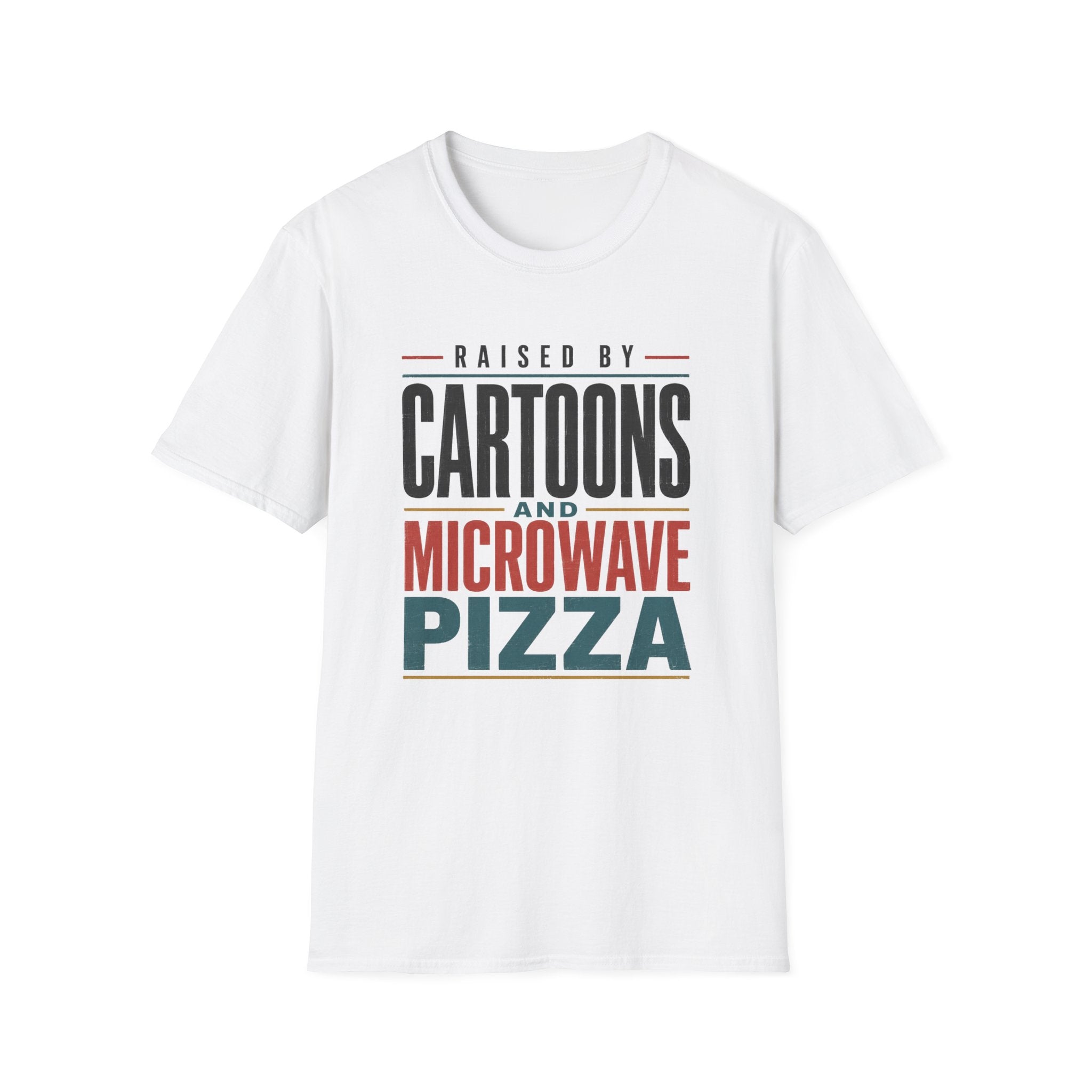 Raise Cartoons Pizza V2 T-Shirt