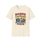 Raised Caertoons Pizza V1 T-Shirt