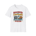 Raised Caertoons Pizza V1 T-Shirt