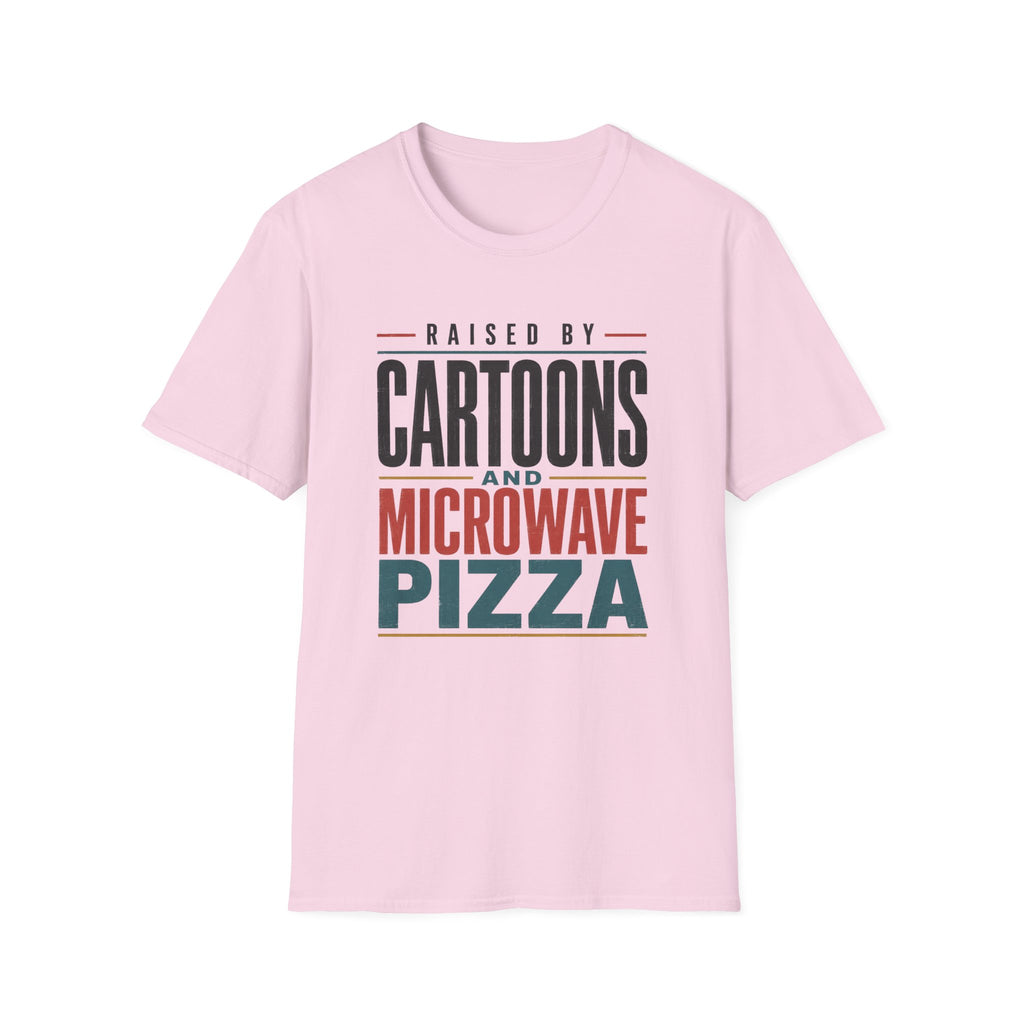 Raise Cartoons Pizza V2 T-Shirt