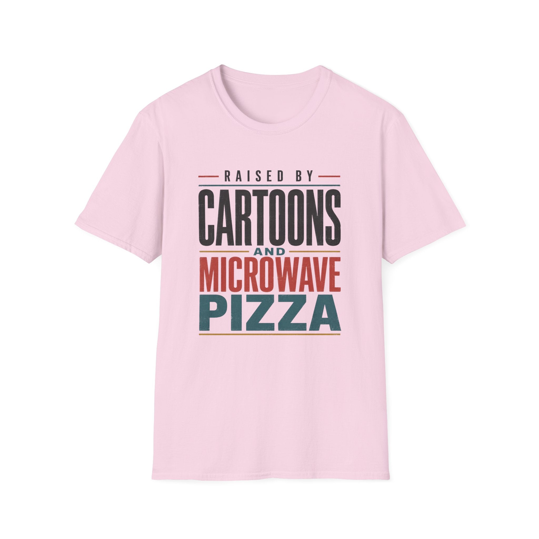 Raise Cartoons Pizza V2 T-Shirt