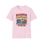 Raised Caertoons Pizza V1 T-Shirt